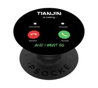 Tianjin sta chiamando e devo andare in Cina in viaggio PopSockets PopGrip Adesivo