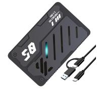 Tianken Custodia per disco rigido esterno da 2,5 pollici USB3.1 Tipo-C a | Per 7/9,5 mm SDD HDD senza attrezzi con custodia UASP per disco rigido esterno compatibile con WD Seagate, Samsung, Hitachi