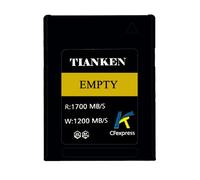 Tianken Kit per scheda di memoria CFexpress di tipo B, adattatore CFE CFB NGFF M-Key compatibile con fotocamere XQD Raw registrazione video 4K 8K espansione PCIe