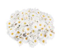 TIANLIN Margherita, 200 Pezzi Fiori Artificiali, Margherite Finte, Fiori Artificiali da Esterno, Freschi e Belli, Adatti per Balconi, Matrimoni, Feste
