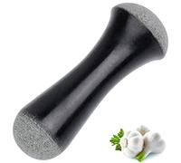 Tianman Pestello di ricambio in granito, 15 cm di lunghezza, non lucidato, utilizzare un pestello su entrambe le estremità (mortaio non incluso) (granito lucidato)