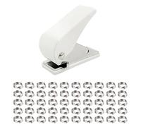 TIANNAIT 1 pezzo perforatore con 50 O-ring, perforatore portatile per freccette, accessori volo, piccolo e leggero, adatto per feste, bar.