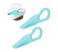 TIANNAIT Sollevatore ergonomico per materasso, 2 pezzi, sollevatore per materasso domestico, strumento per la sostituzione rapida delle lenzuola (ciano)