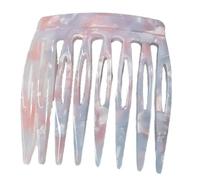 TIANQUXNGI 1 pettine laterale per capelli, stile francese, design con finitura in acetato, accessori per capelli da donna, stile sicuro