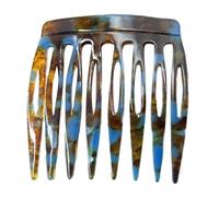 TIANQUXNGI 1 pettine laterale per capelli, stile francese, design con finitura in acetato, accessori per capelli da donna, stile sicuro