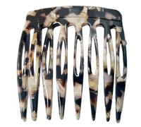 TIANQUXNGI 1 pettine laterale per capelli, stile francese, design con finitura in acetato, accessori per capelli da donna, stile sicuro