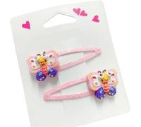TIANQUXNGI Confezione da 2 fermagli per capelli con motivo adorabile e alla moda, per feste di compleanno