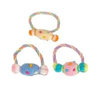 TIANQUXNGI Confezione da 3 fasce elastiche per capelli da donna, stile giovanile, multicolore, per uso quotidiano e varie età