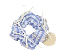 TIANQUXNGI Elastico per capelli elegante con fiocco elastico per capelli con nastro elastico per capelli corda per capelli scrunchy pizzo fascia per capelli decorazioni per capelli ragazza
