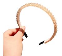 TIANQUXNGI Elegante cerchietto per capelli a forma di teschio alto con cristalli e borchie, barocco scintillante, per donne e feste