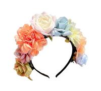 TIANQUXNGI Elegante copricapo da indossare tutti i giorni, cerchietto decorativo per capelli con fiori per occasioni speciali