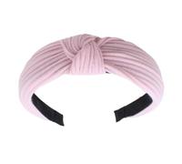 TIANQUXNGI Elegante fascia larga per capelli da donna in tessuto lavorato a maglia per lavare il viso fascia per capelli da viaggio cerchietto antiscivolo sicuro per pilates
