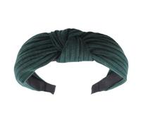 TIANQUXNGI Elegante fascia larga per capelli da donna in tessuto lavorato a maglia per lavare il viso fascia per capelli da viaggio cerchietto antiscivolo sicuro per pilates