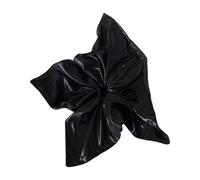 TIANQUXNGI Elegante fascia per capelli in pelle brevettata per donne e adolescenti, scrunchies per capelli punk per uso quotidiano e per feste, decorazioni per capelli da matrimonio