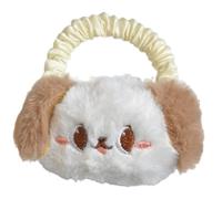TIANQUXNGI Fermaglio per capelli a forma di cane in peluche, elegante, per uso quotidiano e feste