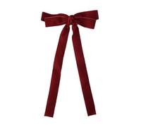 TIANQUXNGI Fermaglio per capelli con fiocco in velluto, da ragazza, dolce balletto, accessorio per lo styling dei capelli, per occasioni formali e quotidiane