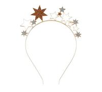 TIANQUXNGI Sparkling Star - Fascia per capelli da donna, alla moda, per feste di Natale