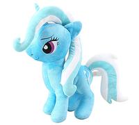 TIANSTON Anime Pony Peluche Kawaii Piccolo Cavallo Cartone Animato Alicorno Crepuscolo Scintilla Flurry Cuore Unicorno Bambola per Bambini Regalo Trixie 30cm