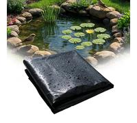 TIANTMIN Fodera Laghetto 1550 x 2600 cm Resistente Gardens Pools Membrane Pre Tagliato per Laghetti, Fontane, Giardini Acquatici e Cascate, Nero