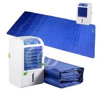 TIANTOO Materasso Rinfrescante Ad Acqua (160 X 70/140 Cm), 4 Posizioni Regolabili, Serbatoio Dell'acqua Da 1,7 L, Contro Il Sudore Notturno, Per Casa, Appartamento Condiviso, Dormitorio,160×70CM