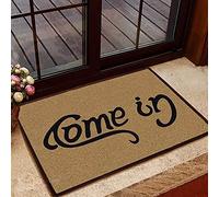 TIANTURNM Zerbino ingresso casa Come In Go Away Mats Divertente Zerbino Home Decor decorazioni mobili 16"x24"