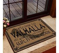 TIANTURNM Zerbino Ingresso casa Zerbino Welcome To Valhalla Welcome Mat Decor Regali di Decorazioni mobili 24"x36"