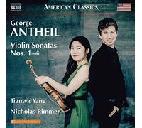 George Antheil George Antheil: Violin Sonatas Nos. 1-4 (CD) Album
