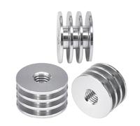 tianwandong 1-10 pezzi Dissipatore di calore in alluminio M6 Filettatura gola for parti stampante 3D E3D MK8 J-head Extruder dissipatore(1pcs)