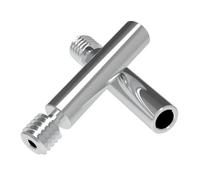 tianwandong 1-3 pezzi gola M6 filettatura lega NF parti stampante 3D V6 gola hotend for filamento da 1,75 mm(2pcs)