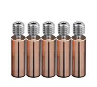 tianwandong 1-5 pezzi Ender3 CR10 Heatbreak Throat, aggiornamento liscio BiMetal + Copper Heatbreak for CR10 Ender 3 V2 PRO Ender 5(2pcs)