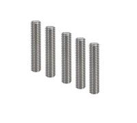 tianwandong 1/5 pezzi for stampante 3D Mk8 con filettatura M6, gola da 30 mm/40 mm, tubo estrusore in acciaio inossidabile, filamento da 1,75 mm, parti for stampante 3D(M6 30 1pc)