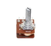 tianwandong 1 pz TW WH148 20mm 50KBX2 100KBX2 Doppio collegamento 8 pin Potenziometro lineare Pot Giunto singolo for B50K B100K(100K Ohm)