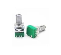 tianwandong 10 pezzi B5K B10K B20K B50K B100K B500K Amplificatore audio Potenziometro sigillato Albero da 15 mm 3 pin RK097N(10K Ohm)