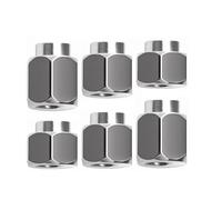 tianwandong 10 pezzi distanziali eccentrici in acciaio inossidabile, foro da 5 mm, dado eccentrico, estrusione di alluminio, vite eccentrica for stampante 3D(10pcs 9.15mm)