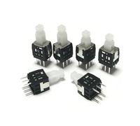 tianwandong 10 pezzi SPPH420100 Pulsante mixer Sound Art con interruttore a pressione di blocco 6 piedi 8,5 * 6,5 mm