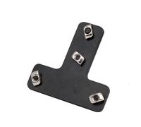 tianwandong 2/4 pezzi di parti for stampante 3D, 5 fori, piastra for scheda, staffa angolare, profilo in alluminio 2040 3 CR0(2pcs)