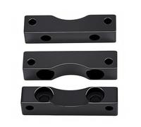 tianwandong 2 pezzi di parti for stampante 3D Motore passo-passo bifase nero 42-34 RepRap 42 mm for stampante I3 3 CR10 3D(6pcs With Screws Nut)