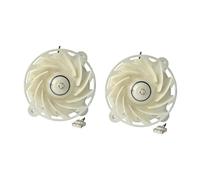 tianwandong 2 pezzi - W39005 Ricambi for radiatore frigorifero e congelatore DA31-00342A Motore ventola evaporatore frigorifero for frigorifero-T33C