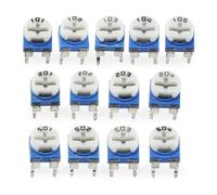 tianwandong 20 pezzi RM065 RM-065 Serie 100 200 500 1K 2K 5K 10K 20K 50K 100K 200K 500K 1M Ohm Trimmer Potenziometro Resistore variabile(500 Ohm)