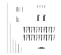 tianwandong 49 pezzi/set tenore sassofono parti di riparazione sassofono kit di strumenti di riparazione strumento a fiato vite asta filettata chiodo conico accessori for sassofono