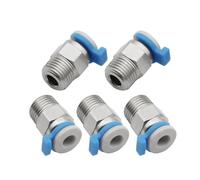 tianwandong 5/10/15 pezzi di parti for stampante 3D V6 Raccordo rapido pneumatico PC4 01 M10 Tubo estrusore Hotend J-head(10pcs)