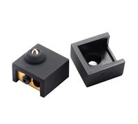 tianwandong 5/10 pezzi di calza in silicone for stampante adatta for MK7 MK8 MK10 blocco in alluminio J-head Hotend estrusore blocco riscaldatore Hotend CR-10 3(10pcs)