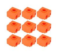 tianwandong 5-30 pezzi CR6 SE Calzini in silicone Parti for stampanti 3D for CR-6 SE Kit hotend 3 for CR6 CR-5 PRO MAX HEATBLOCK Cr-6 SE(5pcs)
