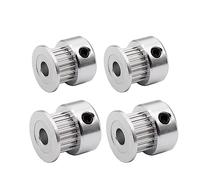 tianwandong 5 pezzi di parti for stampante 3D GT2 puleggia dentata 16 2GT 20 denti foro in alluminio 5 mm 8 mm ruote sincrone larghezza parte ingranaggio 6 mm 10 mm(20T W10 B8)