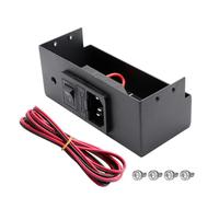 tianwandong Aggiornamento 3 CR10 Alimentatore for stampante 3D 220V/110V 12V/24V 360W Interruttore di alimentazione Presa maschio con fusibile Parti for stampante 3D