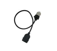 tianwandong Base for lampada E27 da esterno CA 110-240 V con prolunga Portalampada E27 impermeabile(1m cord)