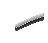 tianwandong Estrusore MK8 da 1 m 2x4 mm, tubo di alimentazione for filamento ABS TPU da 1,75 mm, stampante 3D 3 V2(White 2x4mm)