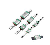 tianwandong Guida lineare MGN12 MGN9 MGN15 MGN7 Parti for stampante 3D CNC Carrello scorrevole for guida lineare in miniatura Personalizzabile Qualsiasi lunghezza(MGN12H,ONE piece Block)