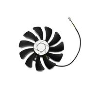 tianwandong Ha9010h12f-z 85mm 0.57a 2 Spillo GTX1050 GPU. Fan di raffreddamento compatibile con Msi. GeForce. GTX 1050 2G GTX 1050 Ti. 4G OC. Raffreddamento della scheda grafica