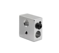 tianwandong MK7 MK8 Blocco riscaldante in alluminio Testa Hot End Blocco riscaldante 20 * 20 * 10 20x20x10 Mm Stampante 3D A6 A8 I3(Type A,10pcs)